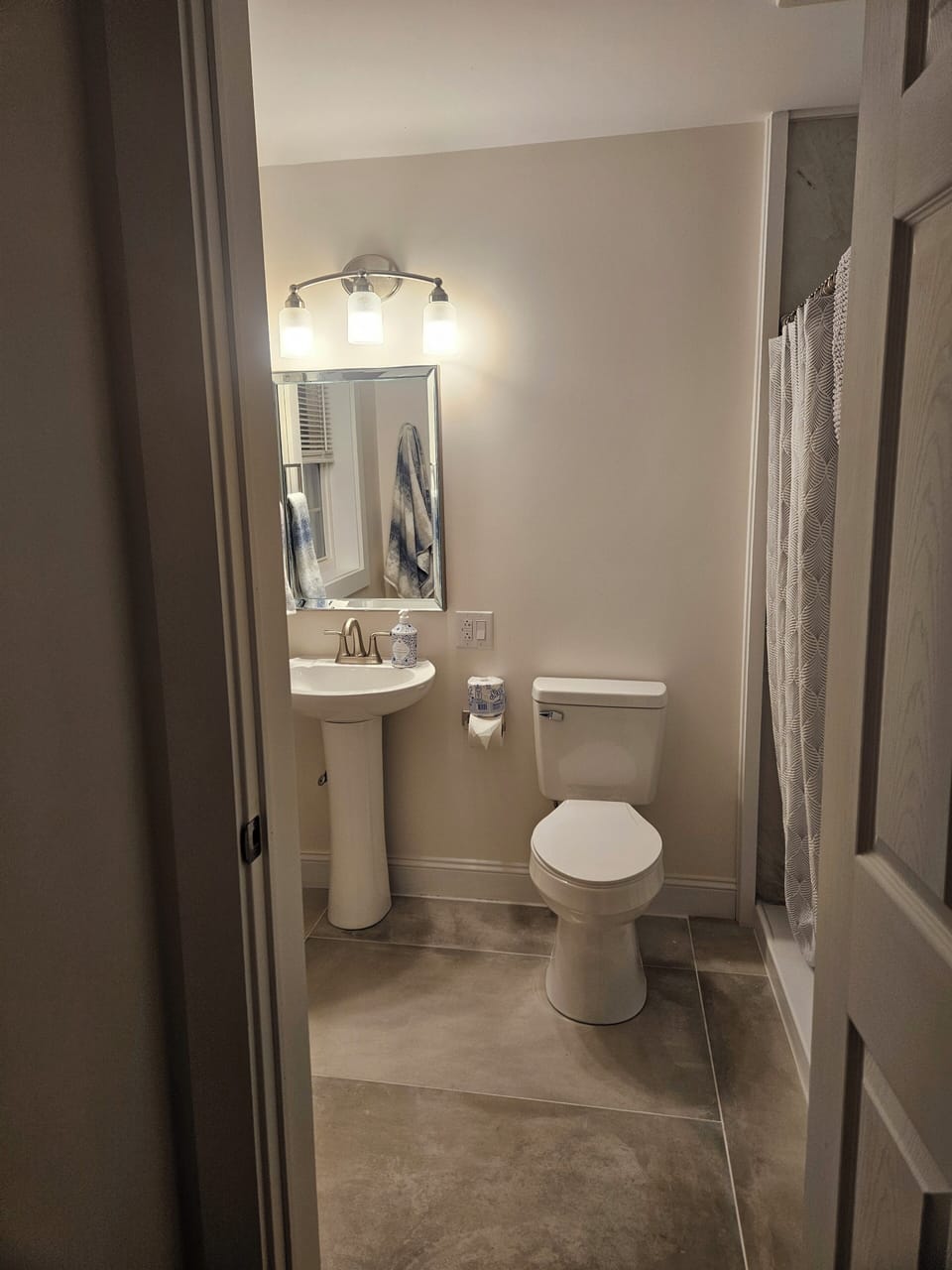Bathroom #2 - Attached to Bedroom #2 -Shower