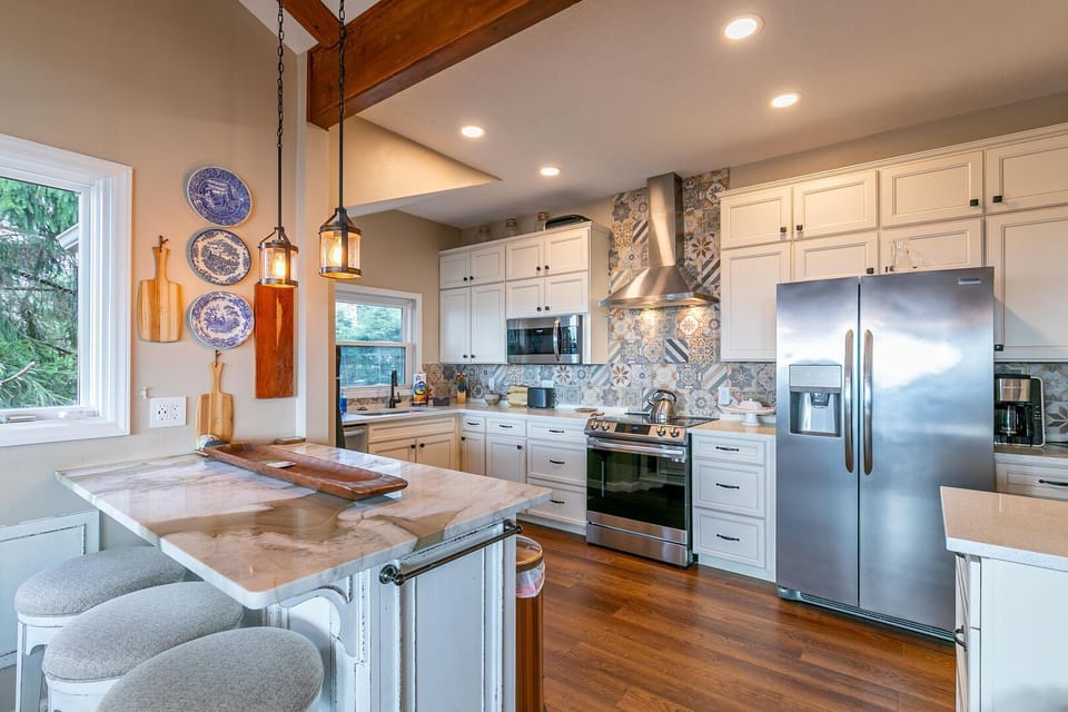 Stainless Appliances in the Kitchen