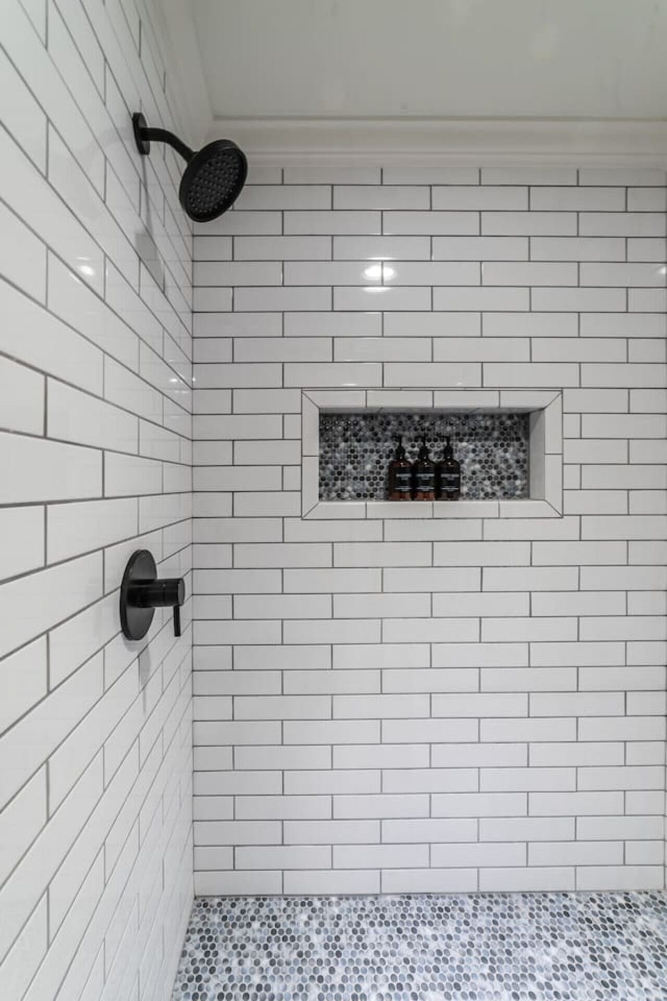Beautifully renovated bathroom with tiled walk in shower. Towels, shampoo, conditioner and body wash are provided.