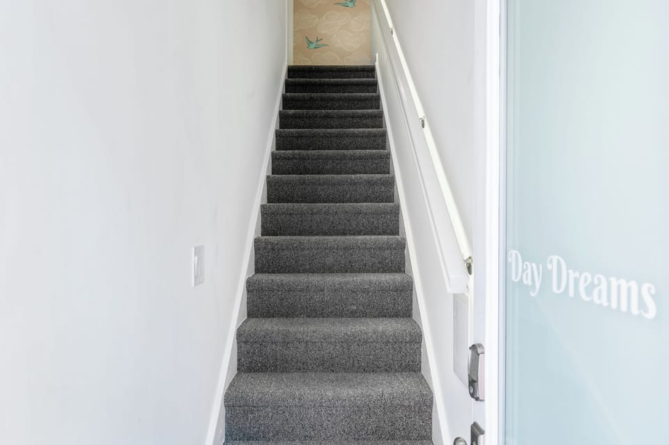 Stairs inside the home.