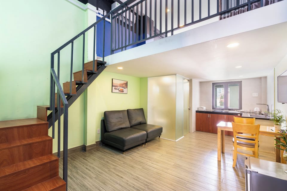 Family Duplex, Balcony, City View | In-room safe, desk, laptop workspace, blackout drapes