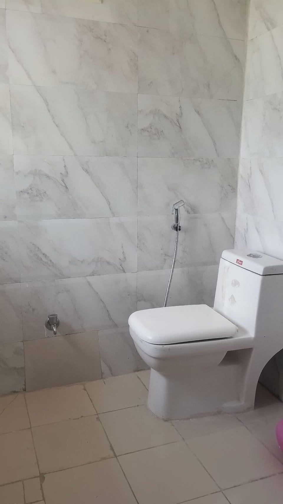 Shower, free toiletries, towels, soap