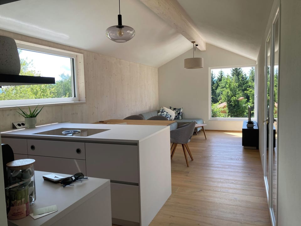 Kitchen, Dining table & living room 2