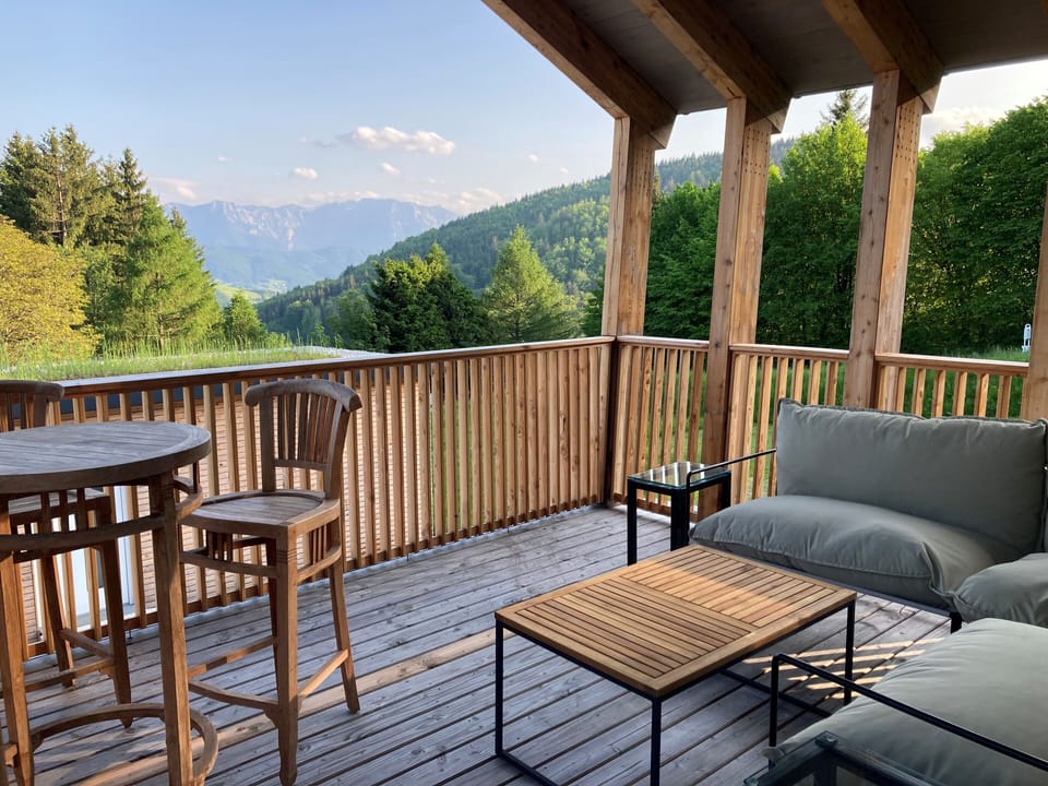 Terrace with outdoor lounge
