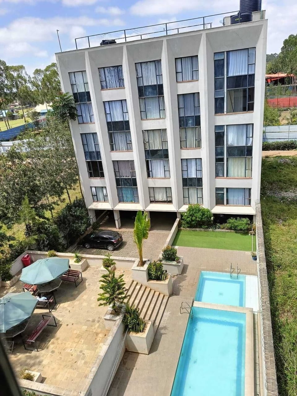 Outdoor pool