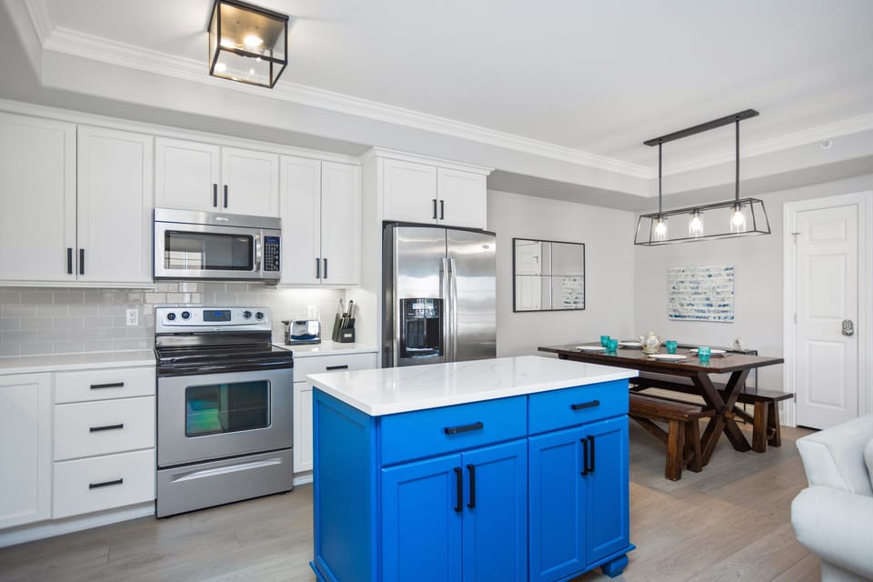 Fully equipped kitchen