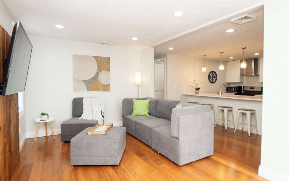 Open concept living room