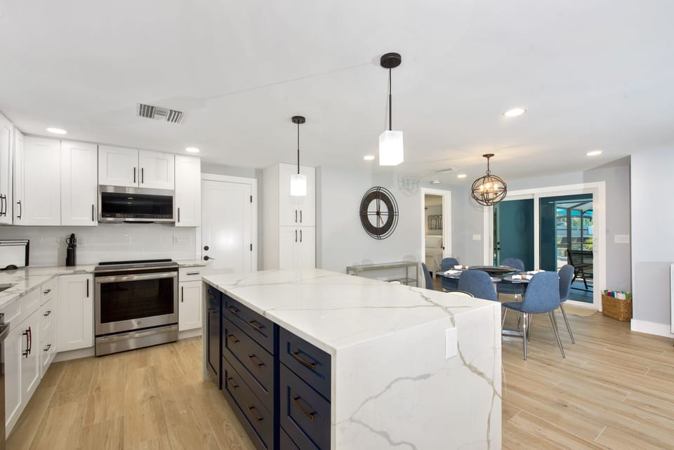 Stainless Steel Appliances in the Kitchen