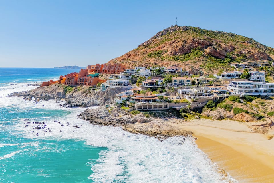 Bird's eye view of Sea of Cortez