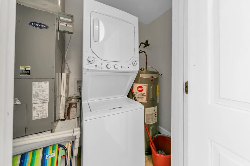 Washer and dryer