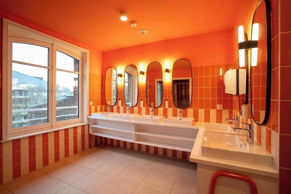 Shared bathroom