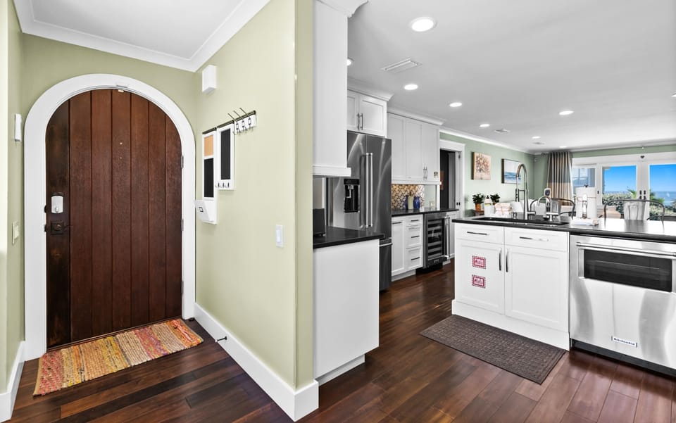 Entrance into the home
