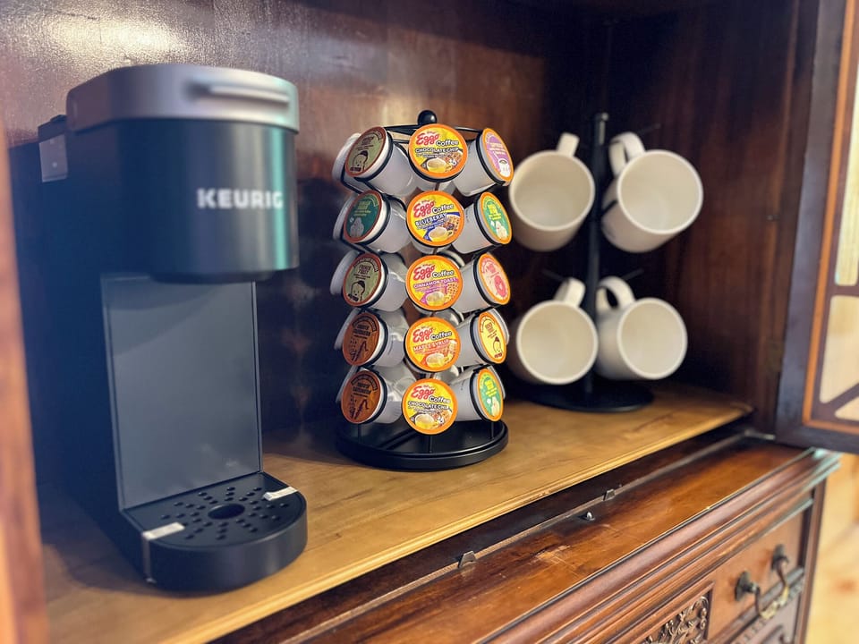 Master Bedroom coffee bar