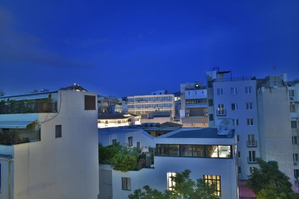 Balcony's city view