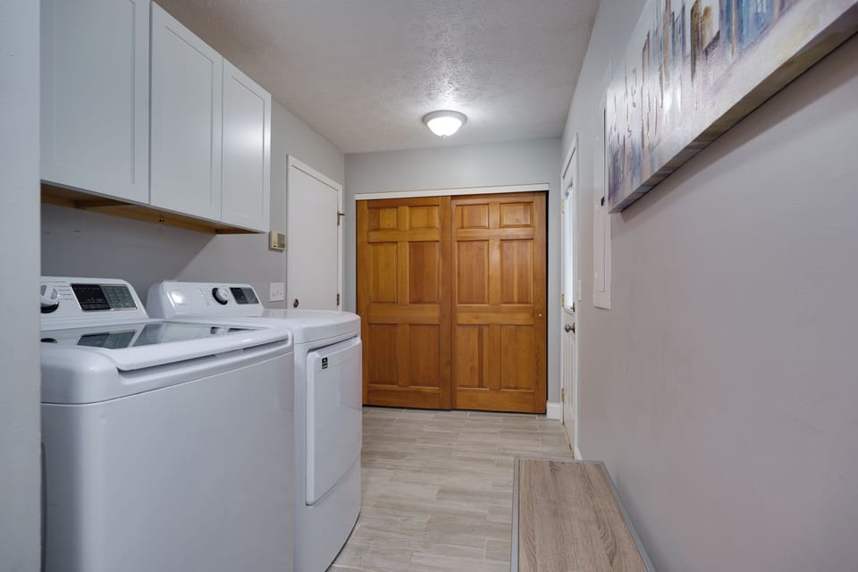 Laundry area