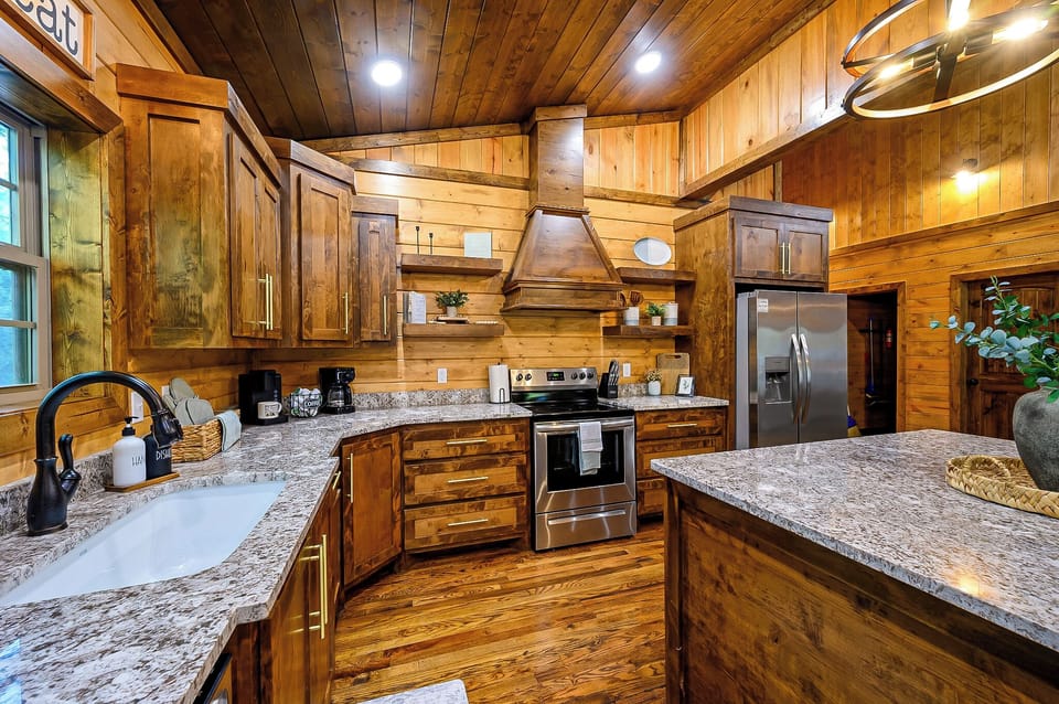 Our kitchen is fully equipped so you can create those heartwarming meals from home!