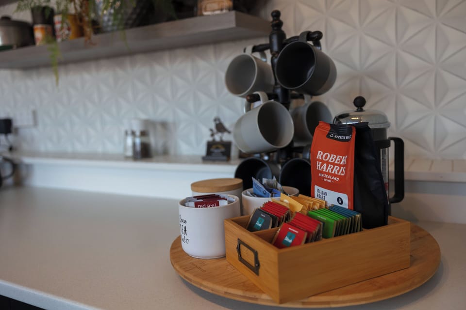 Complimentary teas, coffee and sugar etc 