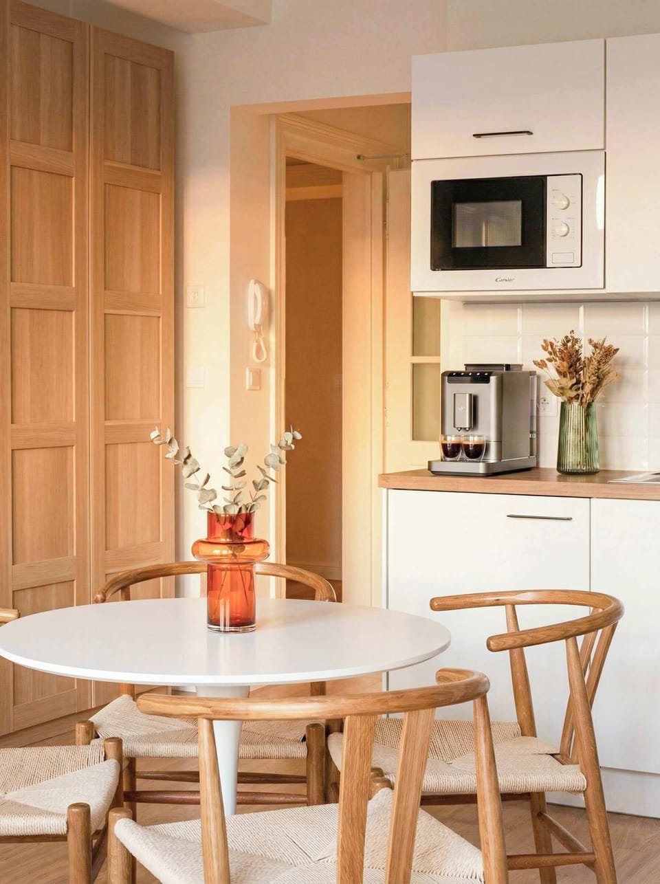 Kitchen is equipped with everything you need for basic cooking, please, see the list of amenities
