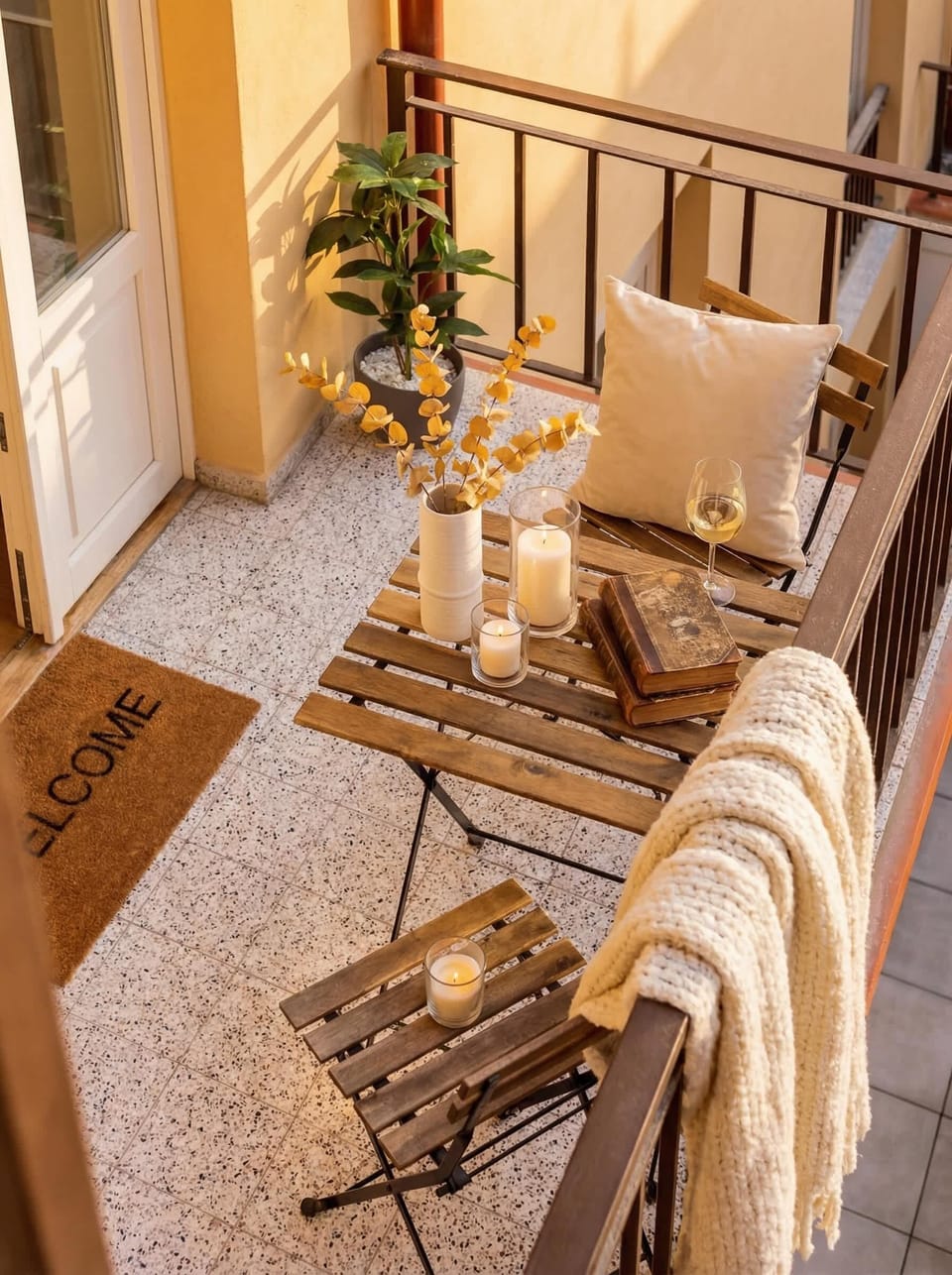Outside seating