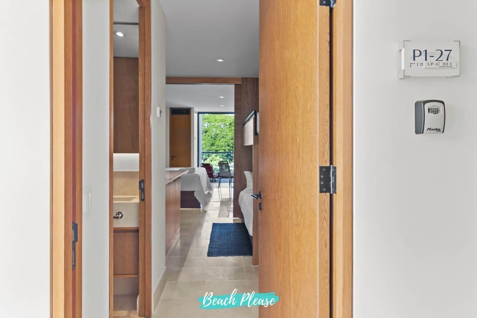 Entrance to condo