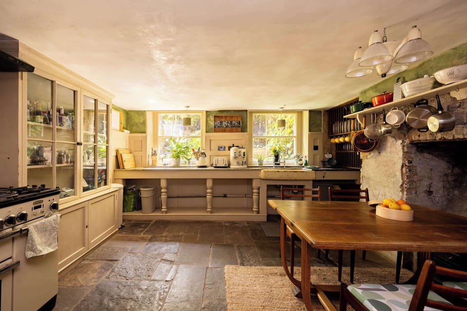 Malplaquet House historic kitchen