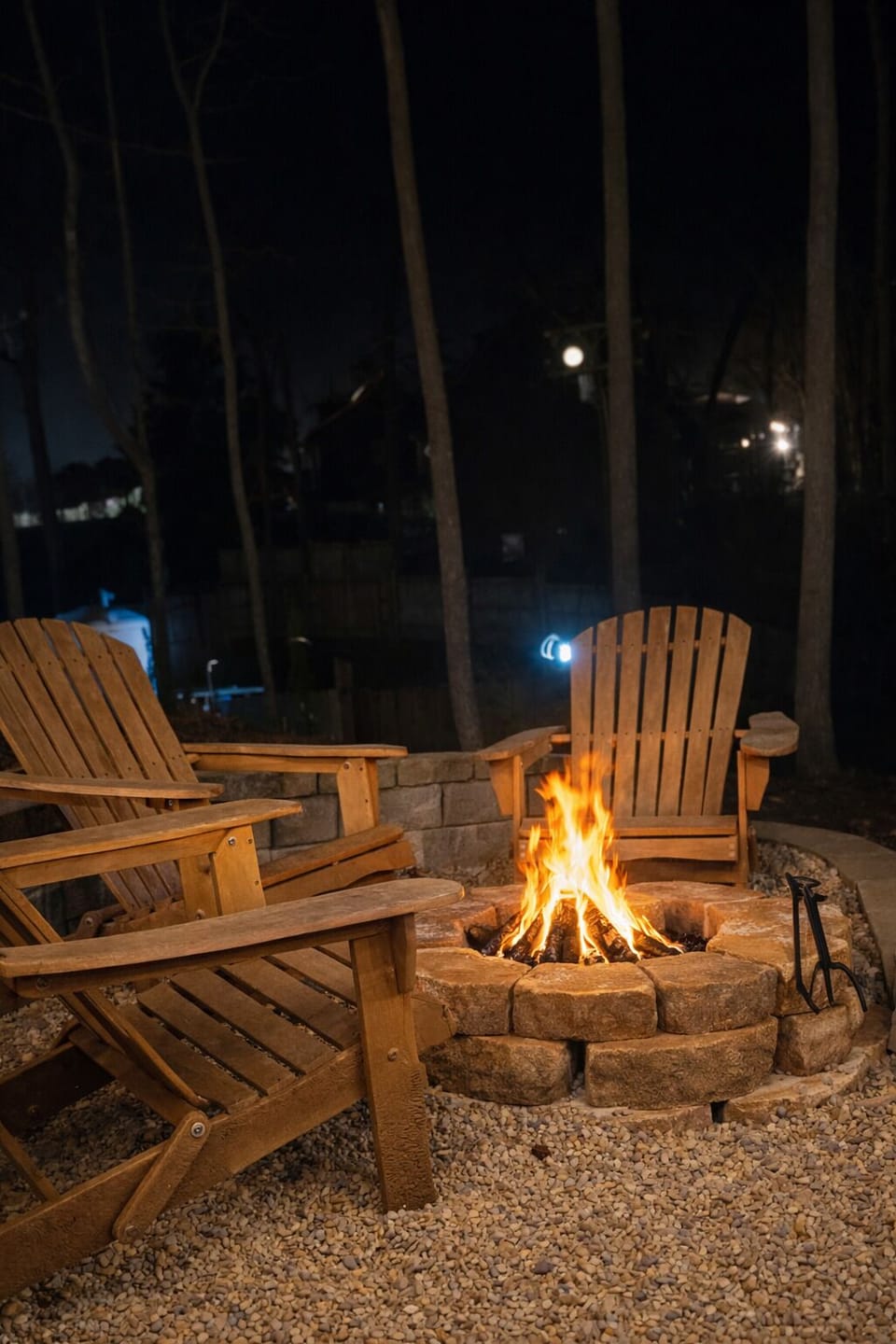Sunset on the lake. Fire crackling. Laughter that carries through the trees.