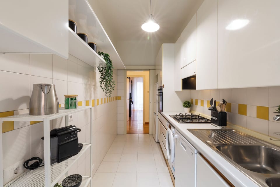 Classic Apartment, Balcony | Private kitchen | Full-size fridge, oven, stovetop, dishwasher