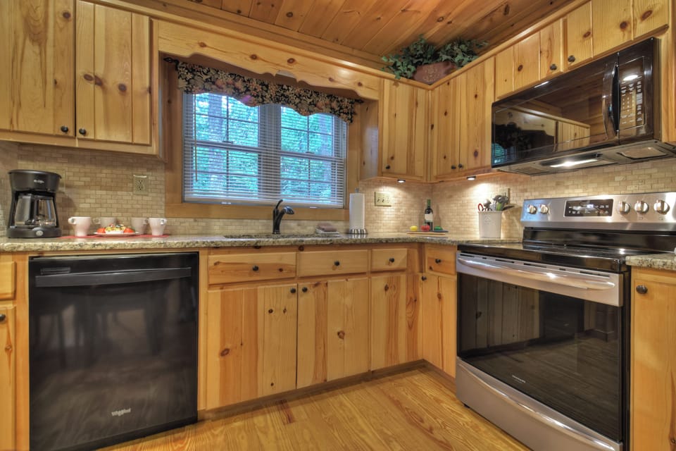 Plenty of counter space to whip up a delicious meal or two