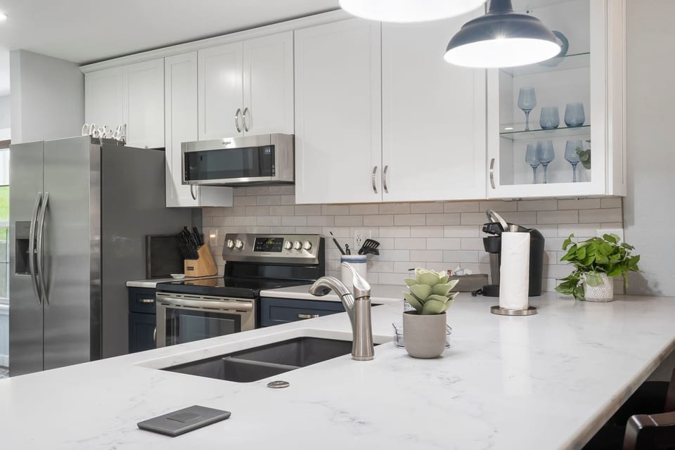 Fully equipped kitchen