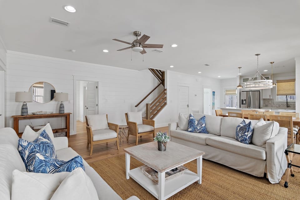 A Seabreeze - First Floor - Open Space Living, Dining and Kitchen Area