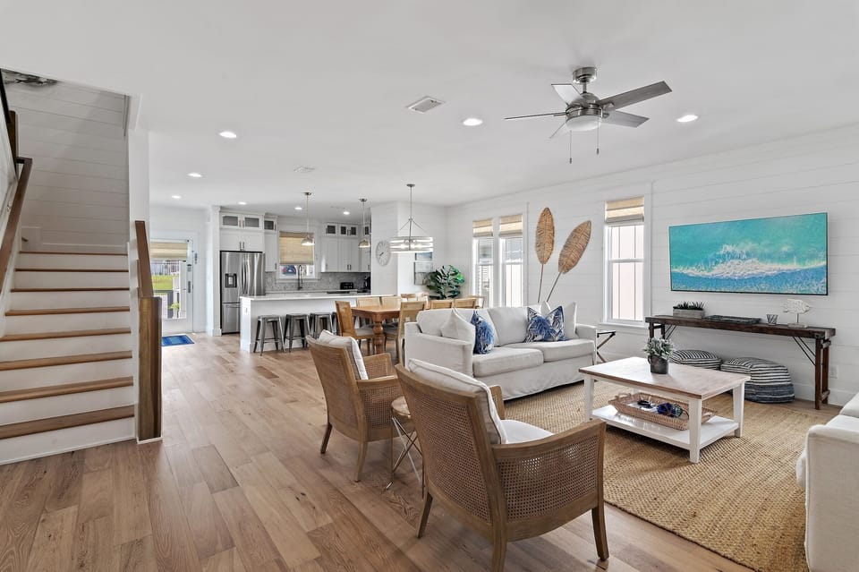 A Seabreeze - First Floor - Open Space Living, Dining and Kitchen Area