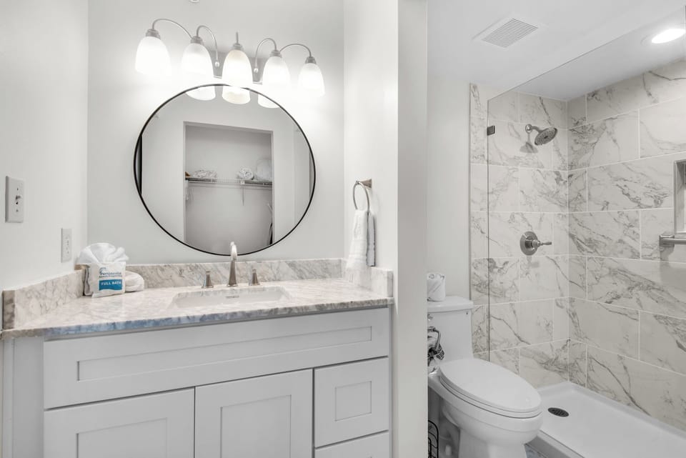 Master bathroom