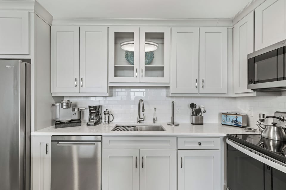 This Light Bright & Open Kitchen will be a Chef's Dream.