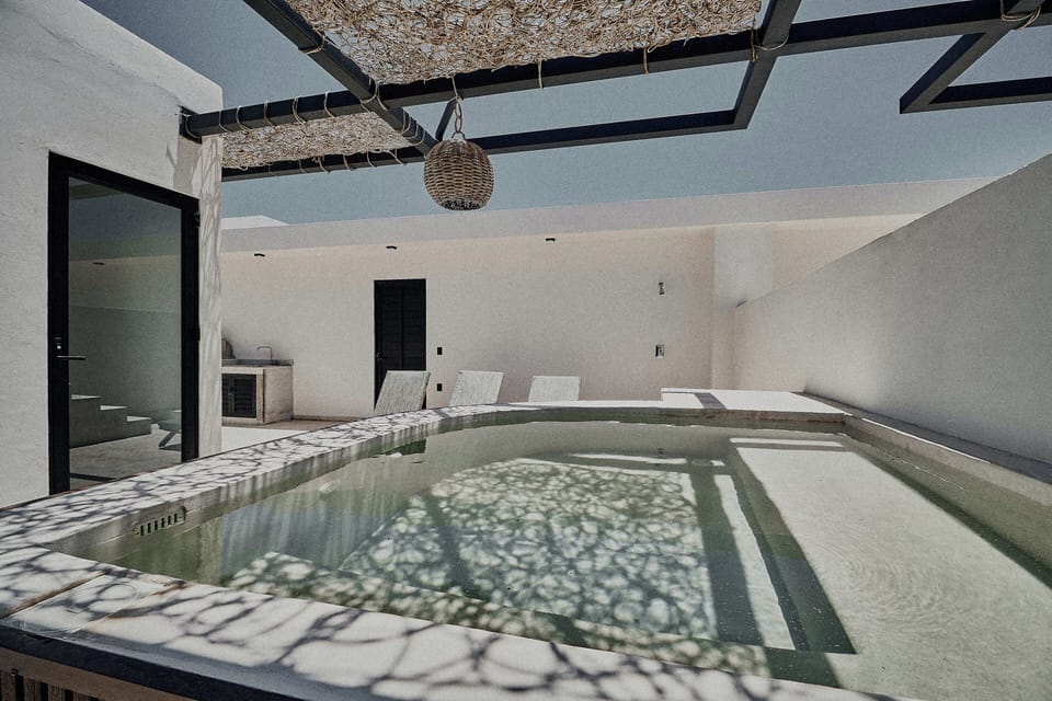 private small pool in our terrace