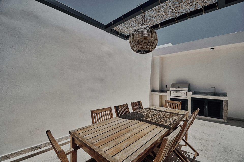 Private grill in our terrace!