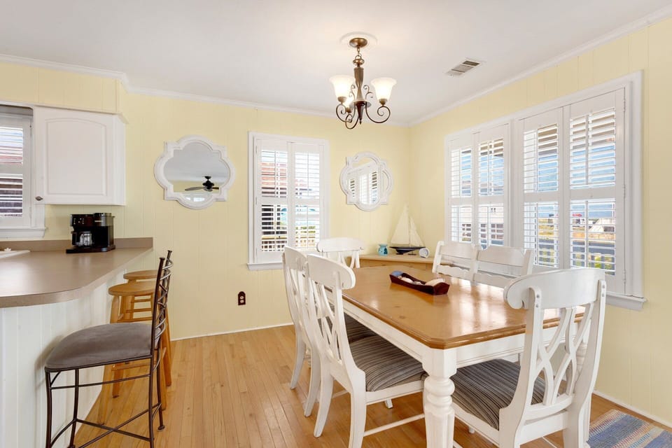 Enjoy together in the brightly lit Dining Area!