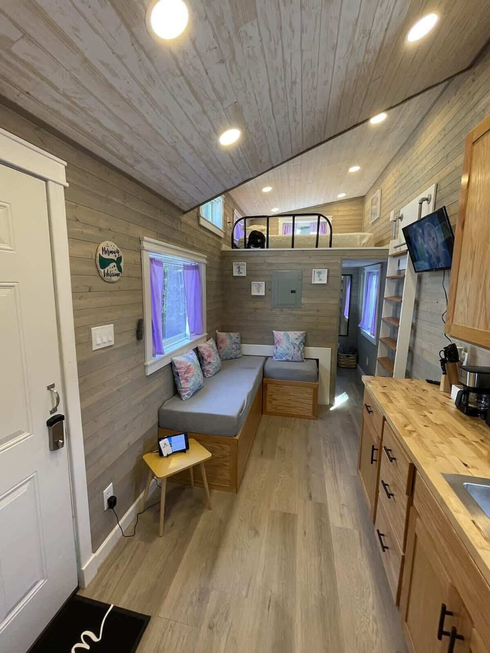 Living Room and Kitchen View

