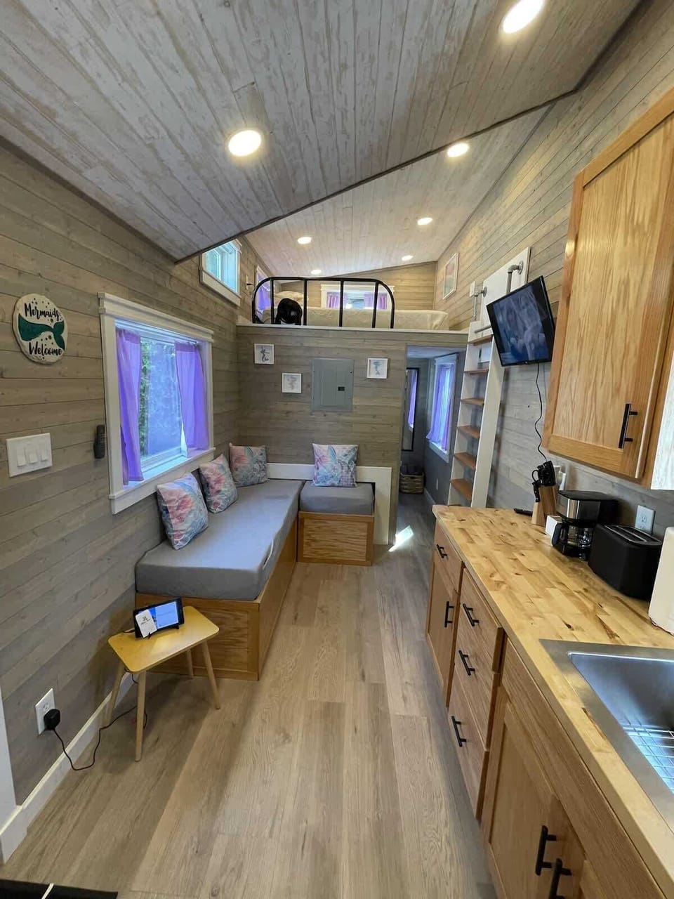 Living Room and Kitchen View
