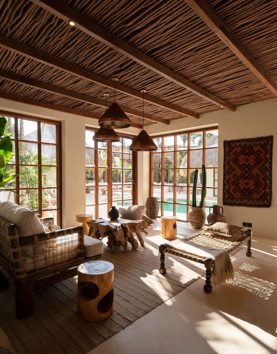 Villa, 4 Bedrooms, Private Pool | Living area | 42-inch Smart TV with cable channels