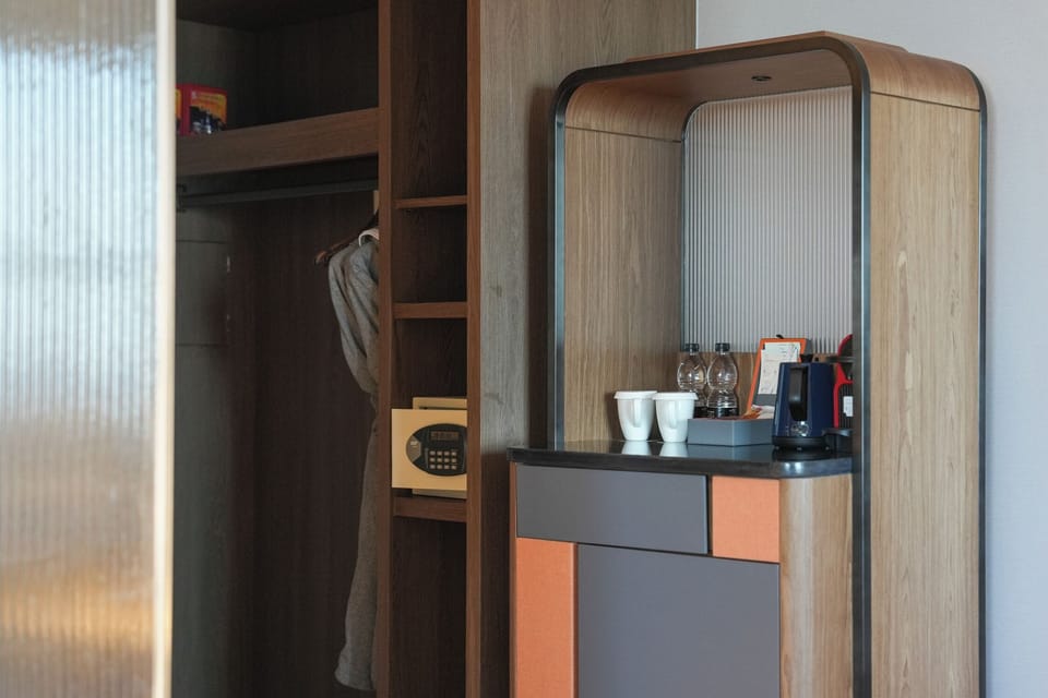 Superior Double Room, City View | In-room safe, desk, laptop workspace, blackout drapes