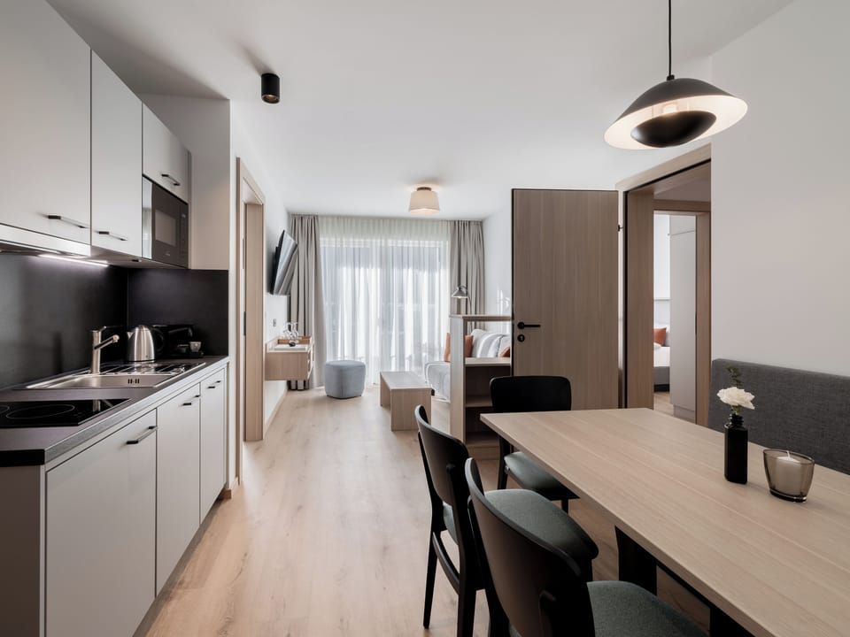 Comfort Apartment, Mountain View | Private kitchen