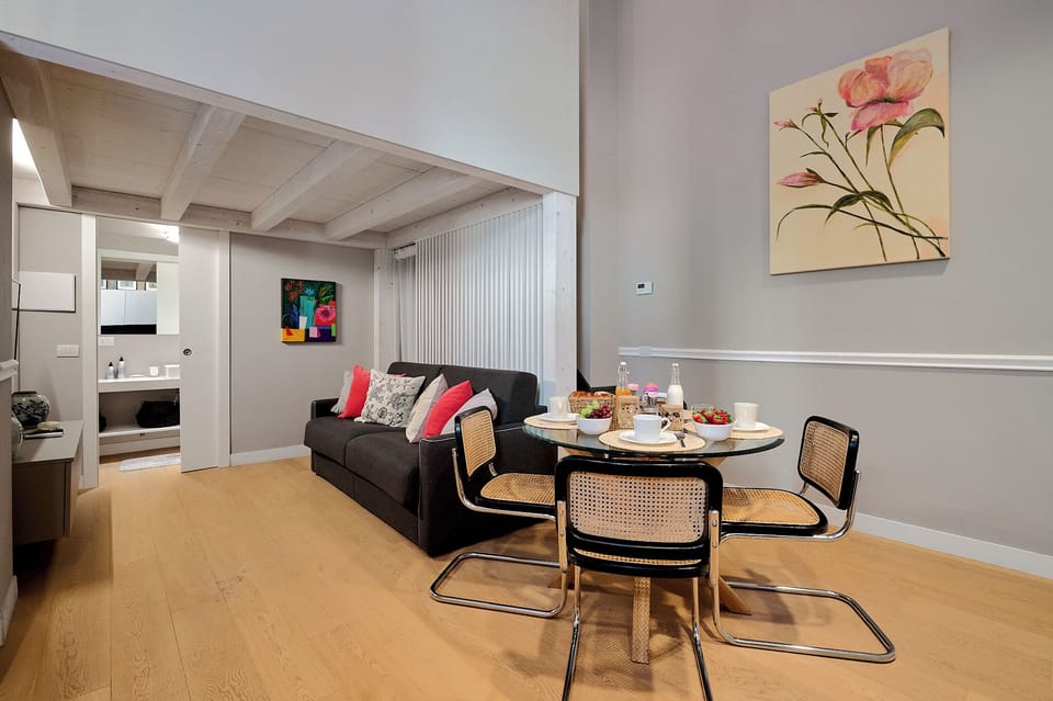 Superior Loft, 1 Double Bed with Sofa bed, Kitchen | Living area