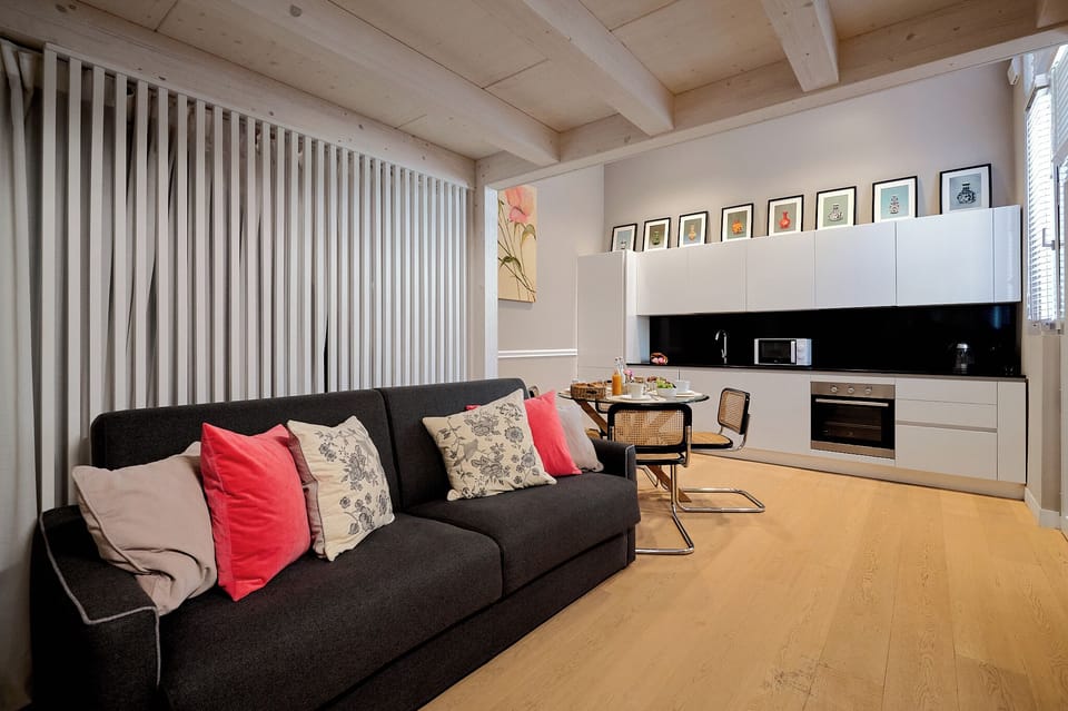 Superior Loft, 1 Double Bed with Sofa bed, Kitchen | Living area