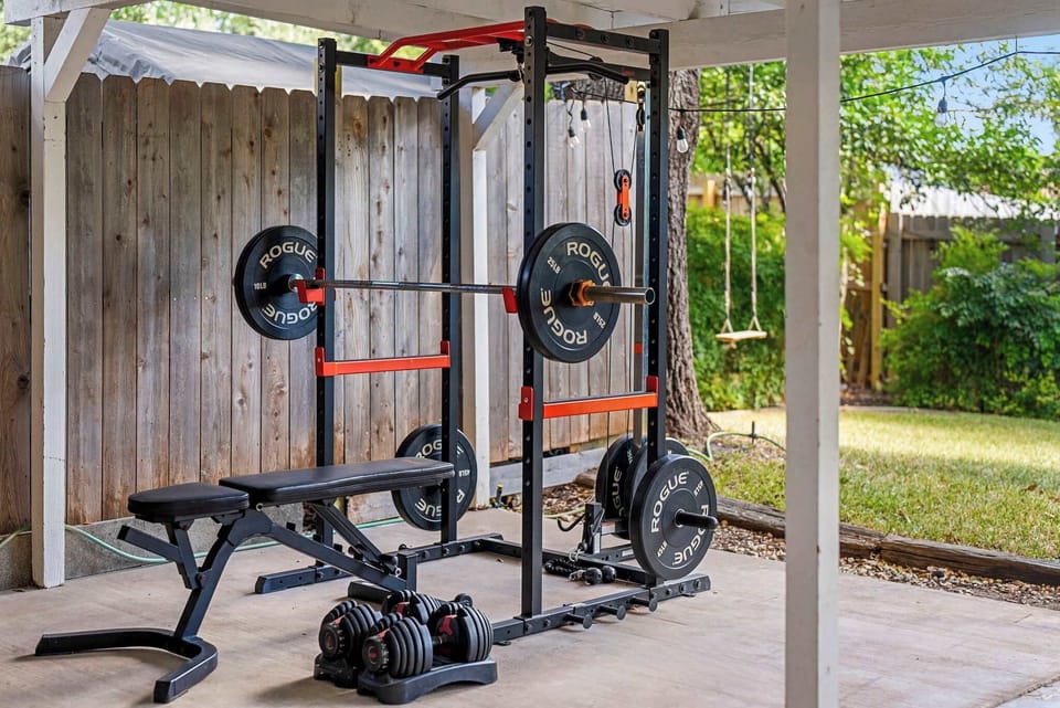 Get Swole in the outdoor gym 