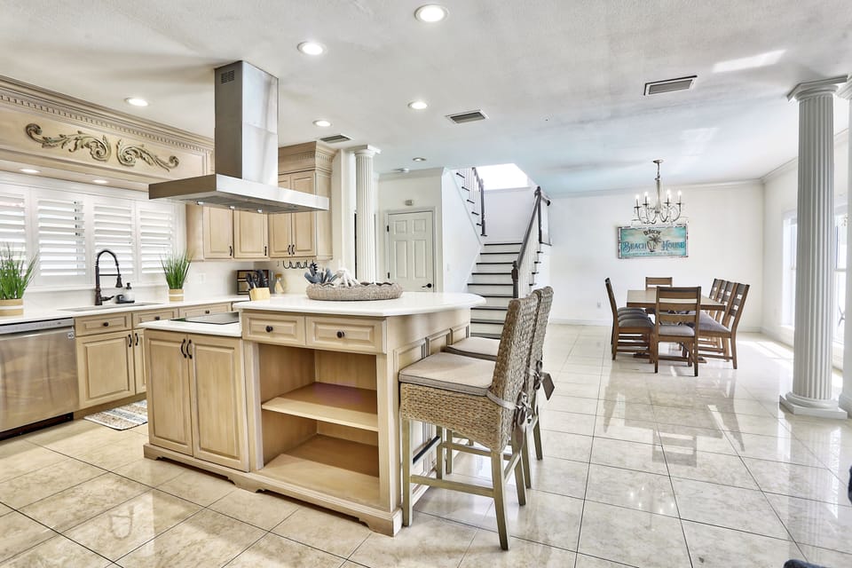 Dining and Kitchen Space of Main House