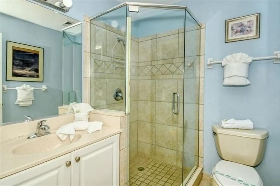 Guest Bathroom - Walk-in shower.