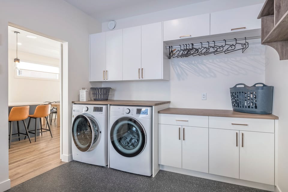 Laundry in Ski Room
