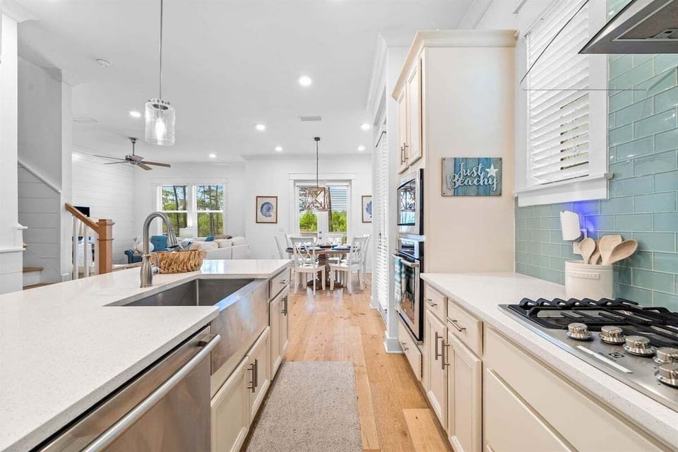 This kitchen is ready to cook
