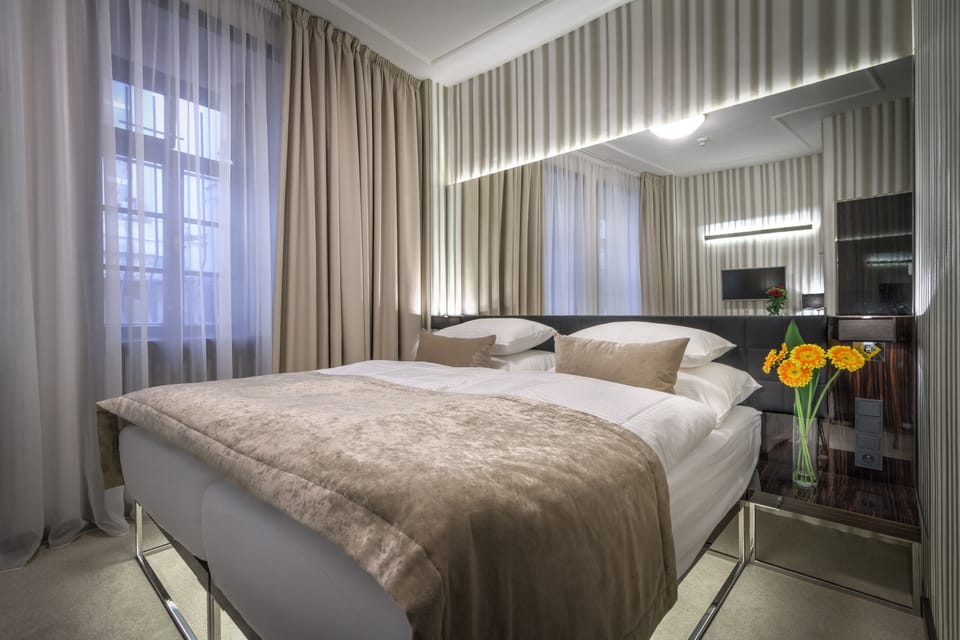 Standard Double Room | Select Comfort beds, minibar, in-room safe, individually decorated