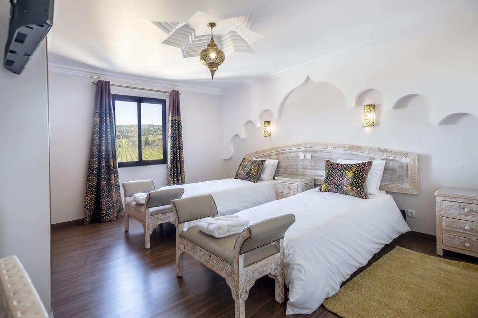 Superior Double or Twin Room, Hill View | Minibar, in-room safe, desk, blackout drapes